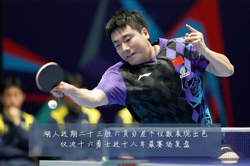 湖人近期二十三胜六负分差个位数表现出色仅次十六勇士近十八年最赛场复盘